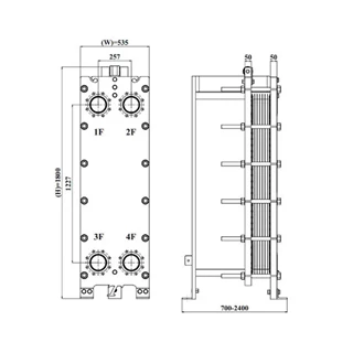 مبدل حرارتی صفحه ای VT40 